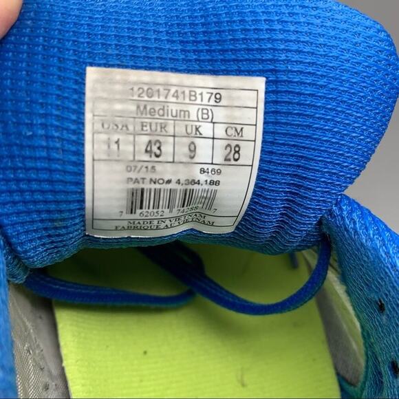 Brooks Adrenaline GTS 15 Running Shoes Blue Silver 1201741B179 Womens Size 11 M - Picture 8 of 8